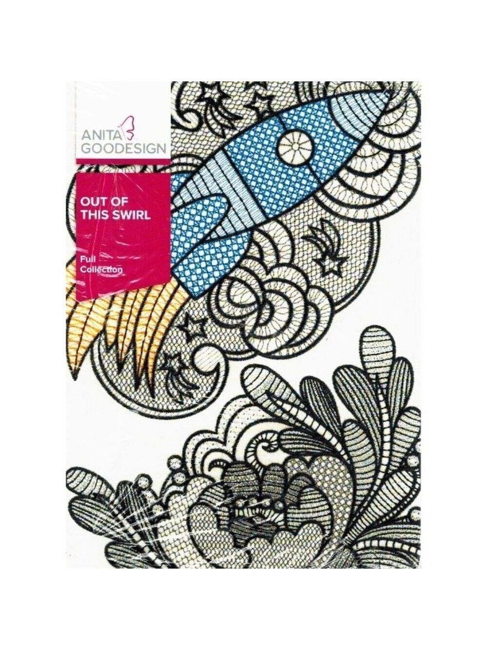 Anita Goodesign Out Of This Swirl Collection Embroidery Designs Set
